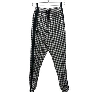 Adam Selman checkered joggers